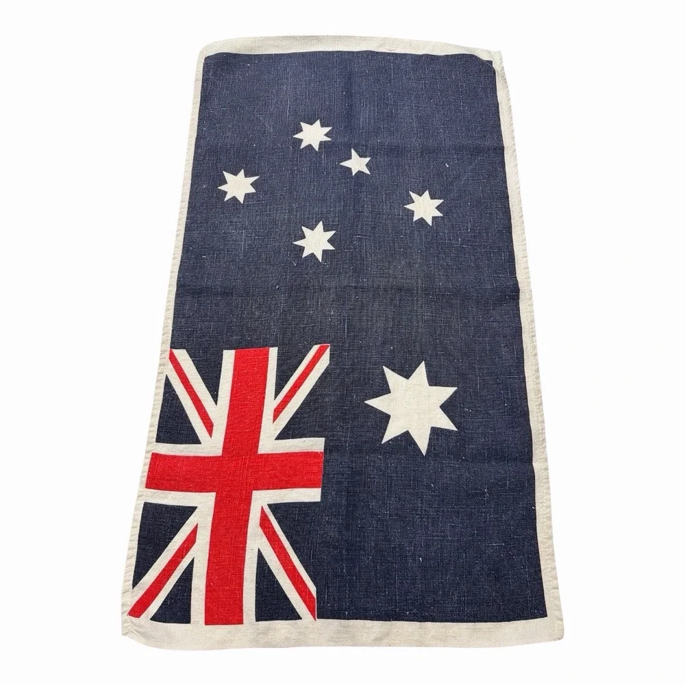 Australia Flag Tea Towel Kitchen Cotton 30